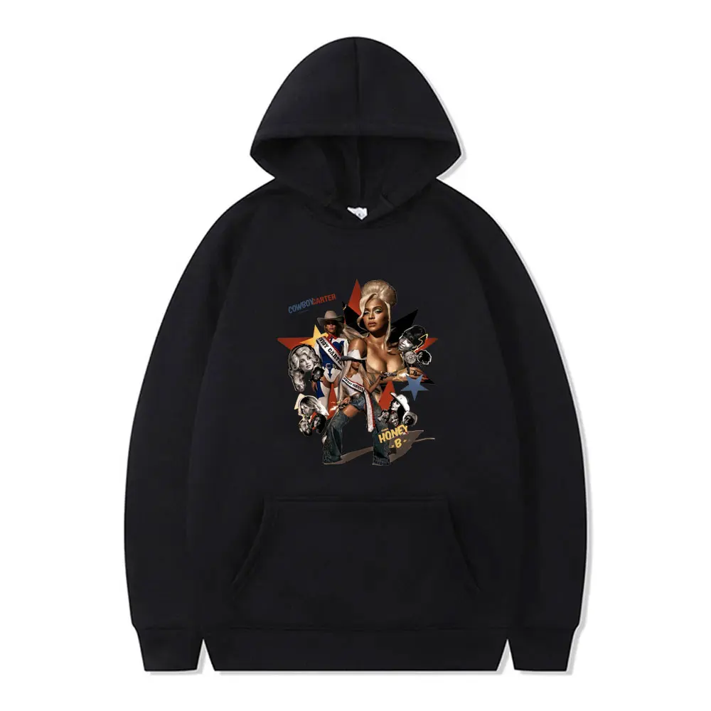 Beyonce Cowboy Carter Graphic Print Hoodie Men Women Fashion Oversized Pullover Hoodies Unisex Casual Fleece Cotton Sweatshirt
Beyonce Cowboy Carter Graphic Print Hoodie Men Women Fashion Oversized Pullover Hoodies Unisex Casual Fleece Cotton Sweatshirt