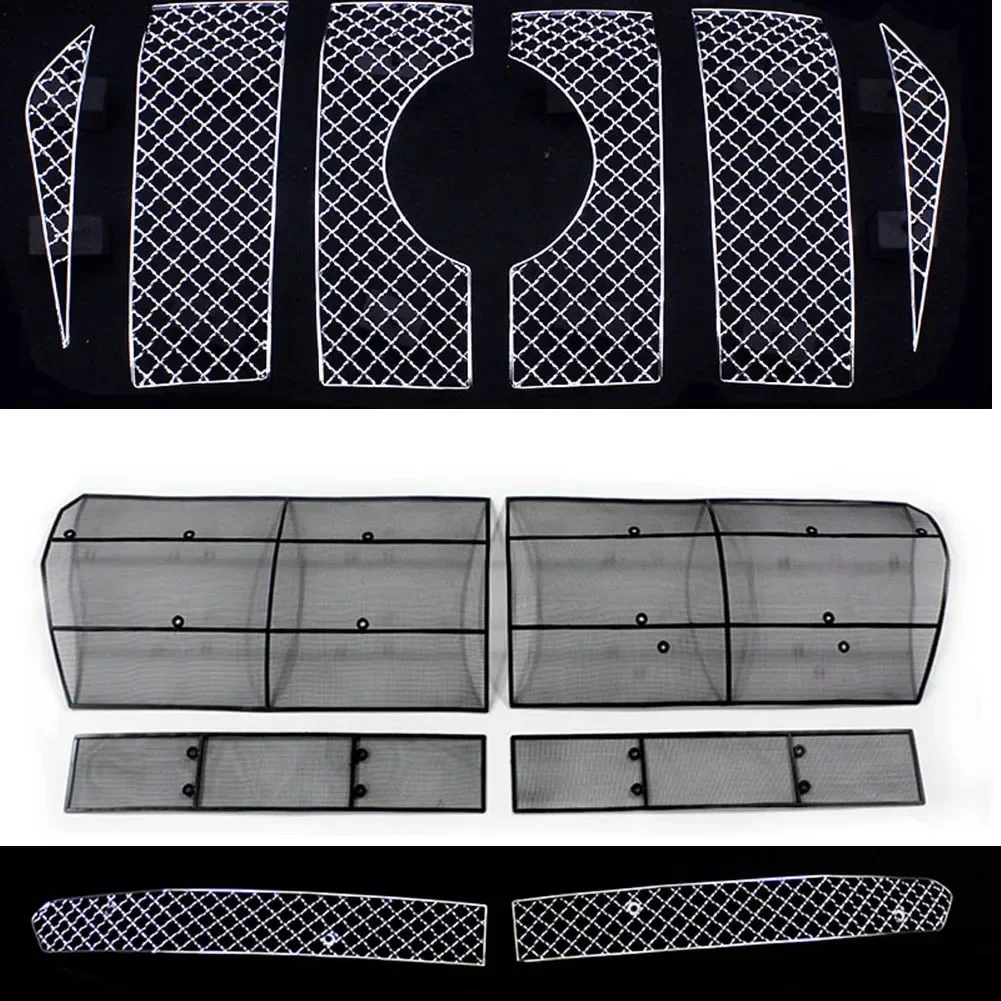 Car Stainless Steel Grille Cover For Toyota Land Cruiser Prado 2018 Inner outer Lower Anti-insect Grill
Car Stainless Steel Grille Cover For Toyota Land Cruiser Prado 2018 Inner outer Lower Anti-insect Grill