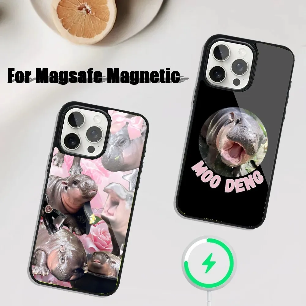 Baby Hippo Moo Deng Phone Case For iPhone 16,15,14,13,12,11,Plus,Pro,Max Mini Magsafe Magnetic Wireless Charging
Baby Hippo Moo Deng Phone Case For iPhone 16,15,14,13,12,11,Plus,Pro,Max Mini Magsafe Magnetic Wireless Charging