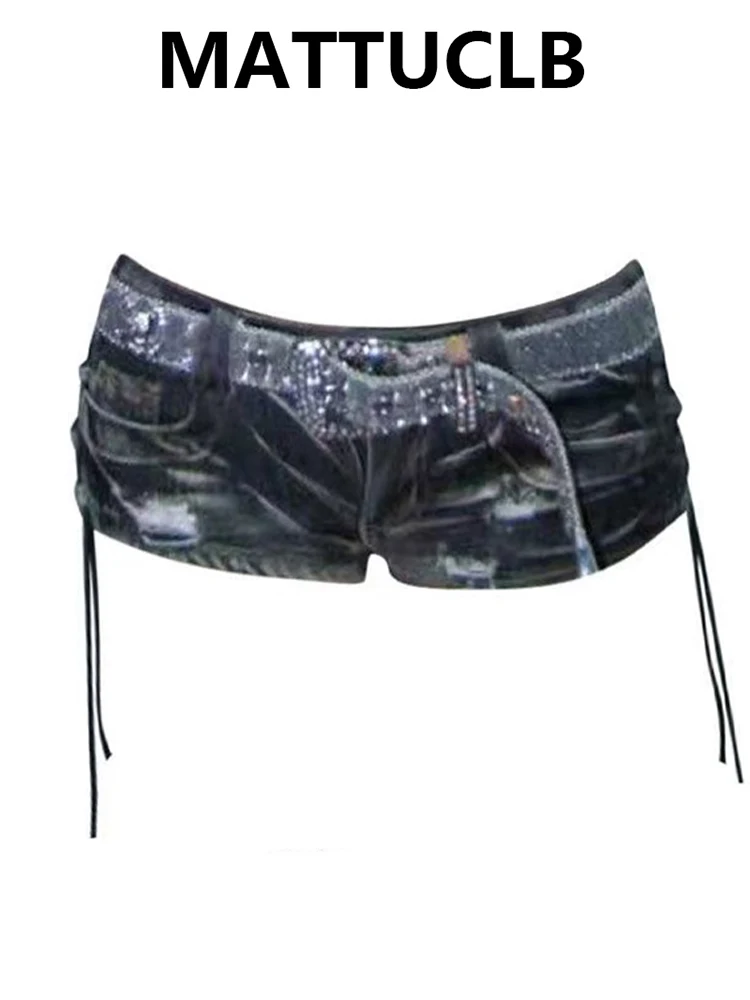 Summer Women American Retro Low Rise Jean Shorts Abi Y2K Harajuku Designer Gyaru Coquette Chic 2000s Denim Hot Pants Punk New
Summer Women American Retro Low Rise Jean Shorts Abi Y2K Harajuku Designer Gyaru Coquette Chic 2000s Denim Hot Pants Punk New