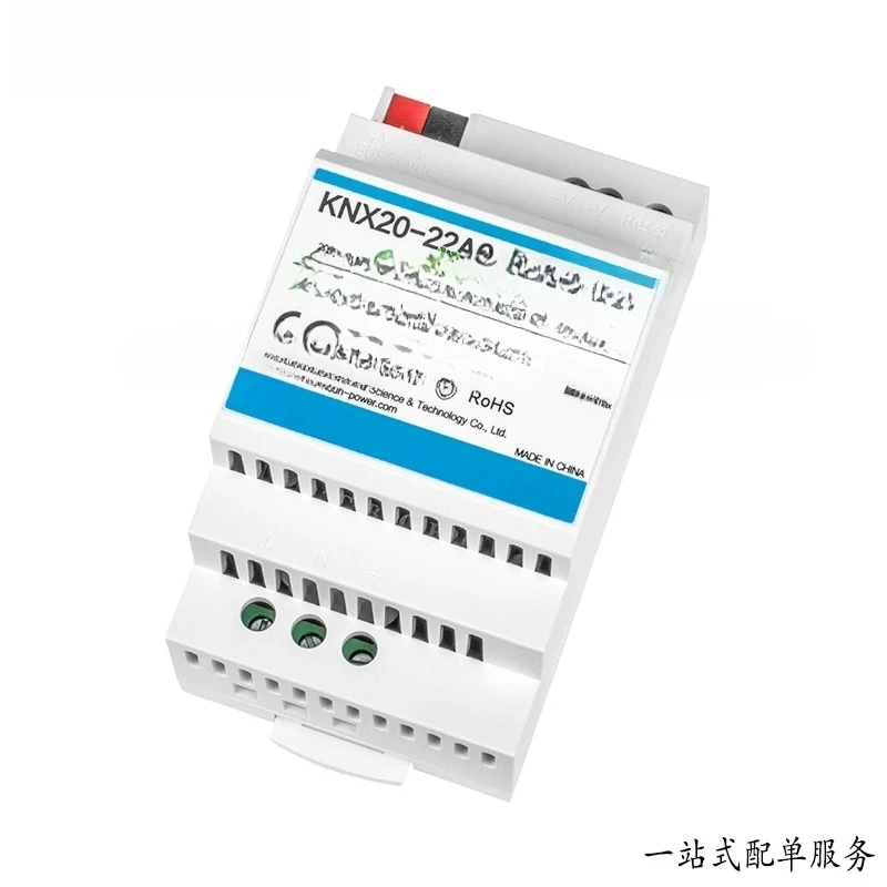 KNX20-22A640 AC-DC KNX Bus Power Supply 19.2W 30V 640mA Isolated Smart Home Controller AC-DC Switching Power Supply
KNX20-22A640 AC-DC KNX Bus Power Supply 19.2W 30V 640mA Isolated Smart Home Controller AC-DC Switching Power Supply
