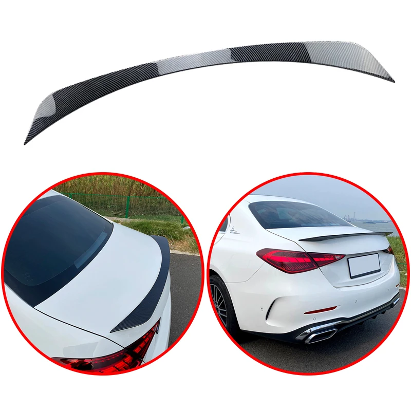 For Mercedes C-class W206 ABS Car Rear Wing C300 C300d C200 C200d C220d C180 AMG C43 C63 Spoiler Glossy Black Or Carbon Look
For Mercedes C-class W206 ABS Car Rear Wing C300 C300d C200 C200d C220d C180 AMG C43 C63 Spoiler Glossy Black Or Carbon Look