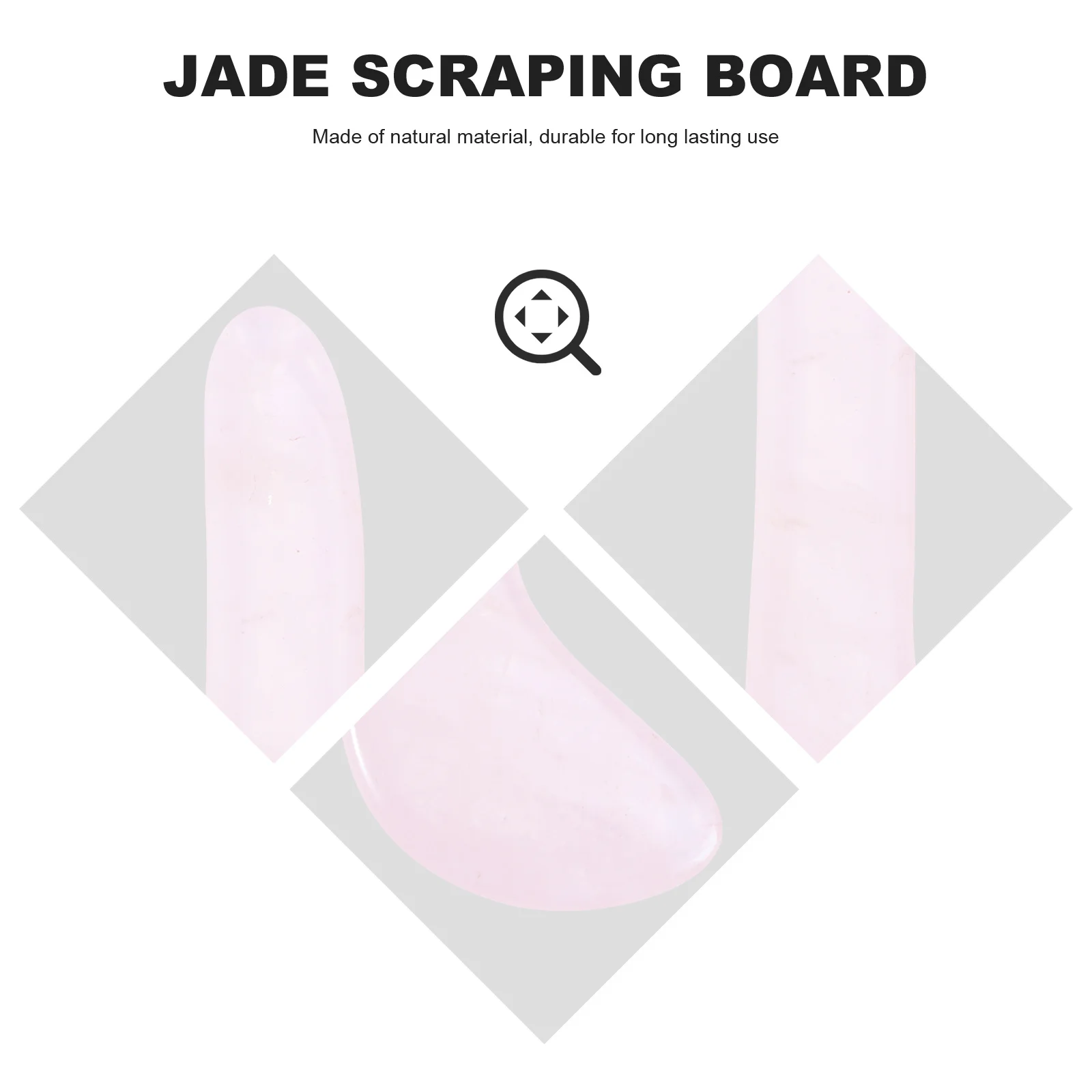 Natural Powder Crystal Pink Jade Scraping Board Exclusive Gua Sha Tool Face Eye Neck Massage Safe Stone Jade Scraping Board
Natural Powder Crystal Pink Jade Scraping Board Exclusive Gua Sha Tool Face Eye Neck Massage Safe Stone Jade Scraping Board