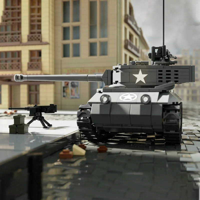 M18 American Tank Destroyer Model MOC Building Bricks War Equipment Modular Technology Gifts Holiday Assemble Children Toys Suit
M18 American Tank Destroyer Model MOC Building Bricks War Equipment Modular Technology Gifts Holiday Assemble Children Toys Suit