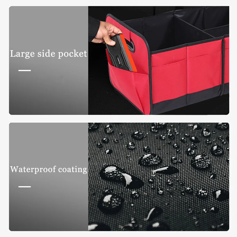 Foldable Car Storage Box Outdoor Waterproof Large Capacity Storage Bag Multifunctional Oxford Cloth Material Car Trunk Tool Box
Foldable Car Storage Box Outdoor Waterproof Large Capacity Storage Bag Multifunctional Oxford Cloth Material Car Trunk Tool Box
