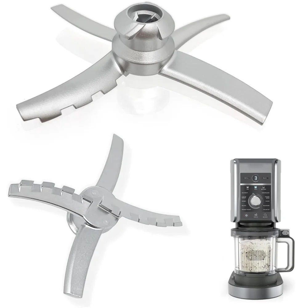 Stainless Steel Paddle Blade Compatible with Ninja Creami NC500 NC501 Series Deluxe Ice Cream Makers, Mixing Parts for Ninja Ice
Stainless Steel Paddle Blade Compatible with Ninja Creami NC500 NC501 Series Deluxe Ice Cream Makers, Mixing Parts for Ninja Ice