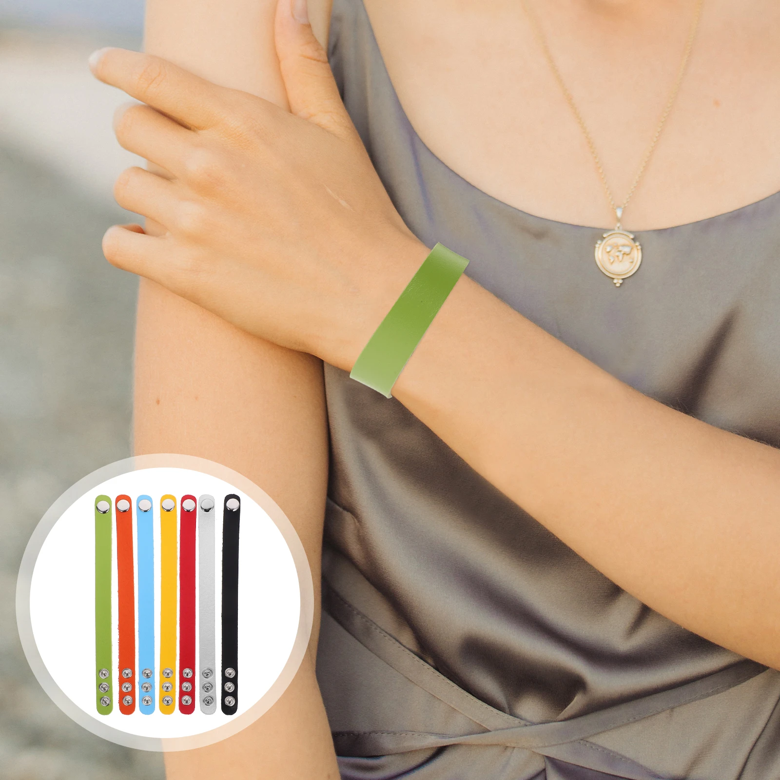 14pcs Bracelet Adjustable Colored Wristbands Engraving Blanks Men Women Craft DIY Decorative Accessories
14pcs Bracelet Adjustable Colored Wristbands Engraving Blanks Men Women Craft DIY Decorative Accessories