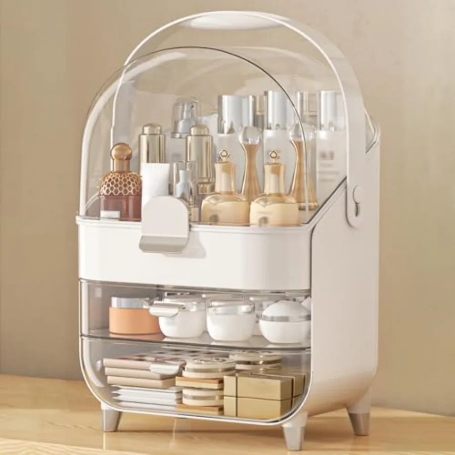 Makeup Organizer Countertop, Skincare Holder Bathroom Counter Organizer, Storage Box Cosmetic Display Cases, Teen Girl Gifts Ma
Makeup Organizer Countertop, Skincare Holder Bathroom Counter Organizer, Storage Box Cosmetic Display Cases, Teen Girl Gifts Ma