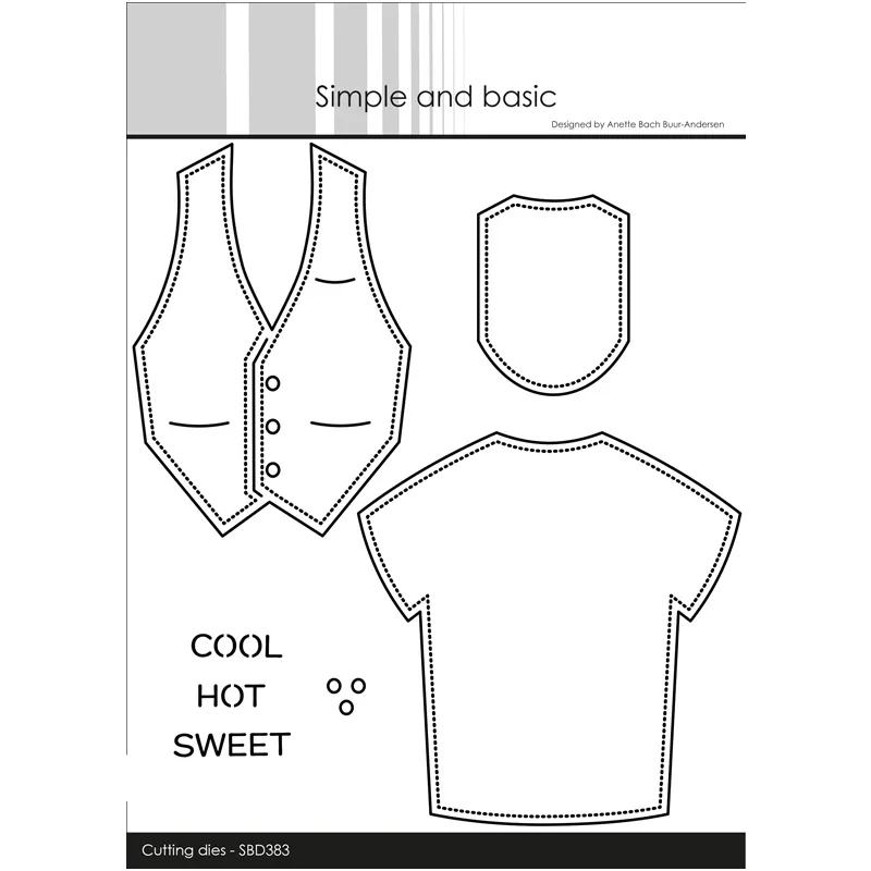 Waistcoat and T-shirt Cutting Dies for New November 2023 Scrapbooking Paper Making Frame Card Craft Supplies no Stamps
Waistcoat and T-shirt Cutting Dies for New November 2023 Scrapbooking Paper Making Frame Card Craft Supplies no Stamps