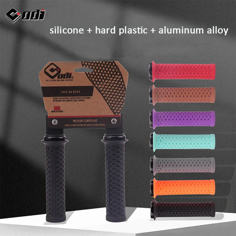 ODI Mountain Bike Grips Silicone MTB Handlebar Cuff Non Slip Shock-absorbing Bar Cover Mountain Folding Bike Cycling Handle Grip
ODI Mountain Bike Grips Silicone MTB Handlebar Cuff Non Slip Shock-absorbing Bar Cover Mountain Folding Bike Cycling Handle Grip