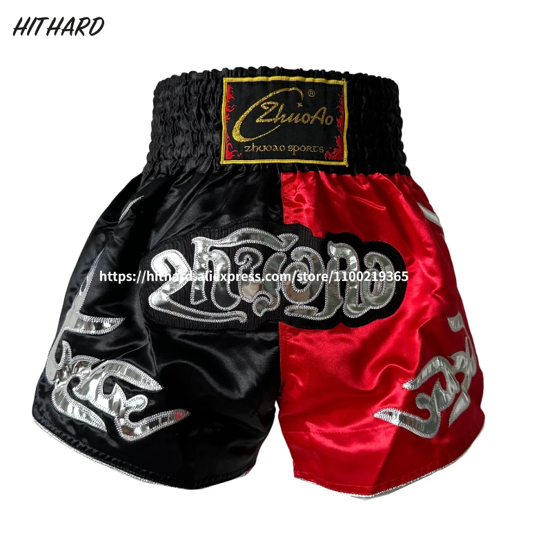 Muay Thai Shorts Traditional Embroidery Thai Boxing Pants Men Women Kids Red Black Jiujitsu MMA Fight Kickboxing Training Shorts
Muay Thai Shorts Traditional Embroidery Thai Boxing Pants Men Women Kids Red Black Jiujitsu MMA Fight Kickboxing Training Shorts