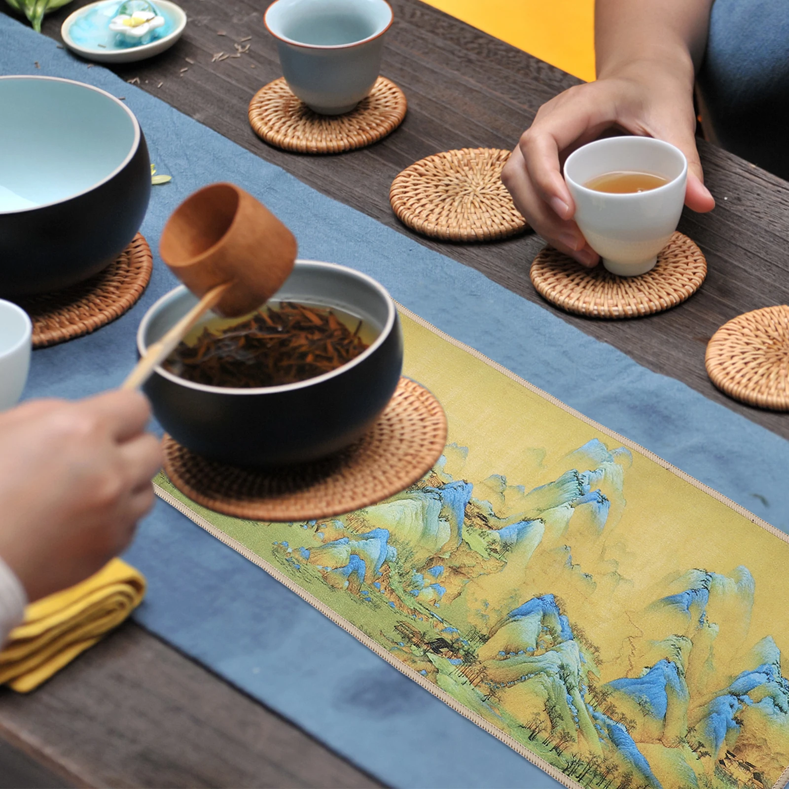 2 Pcs Water Absorbent Pad Tea Towel Towels Cushion Kitchen Coral Fleece Chinese Ceremony
2 Pcs Water Absorbent Pad Tea Towel Towels Cushion Kitchen Coral Fleece Chinese Ceremony