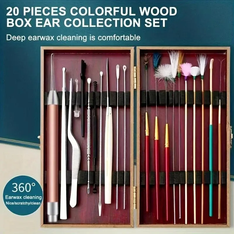 Earwax Removal Kit, Ear Cleaning Kit, Luminous Earwax Collector, Cleaning Brush And Clip, Adult Earwax Removal Tool
Earwax Removal Kit, Ear Cleaning Kit, Luminous Earwax Collector, Cleaning Brush And Clip, Adult Earwax Removal Tool