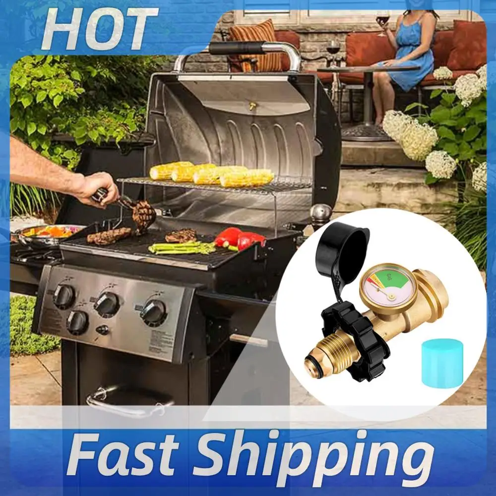 Propane Tank Gas Gauge Leak Detector Level Indicator Propane Tank Gas Meter for Propane Cylinder BBQ Gas Grill Heater
Propane Tank Gas Gauge Leak Detector Level Indicator Propane Tank Gas Meter for Propane Cylinder BBQ Gas Grill Heater