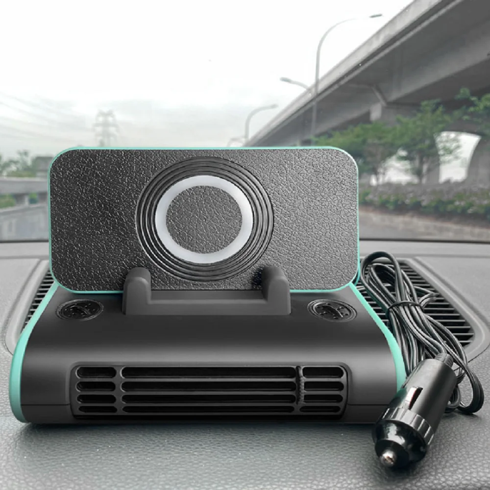 Multifunctional 4 in 1 Car Cooling Fan,12V/24V Electric Fan with Wireless Charging Bracket,Move License Plate,Aromatherapy
Multifunctional 4 in 1 Car Cooling Fan,12V/24V Electric Fan with Wireless Charging Bracket,Move License Plate,Aromatherapy