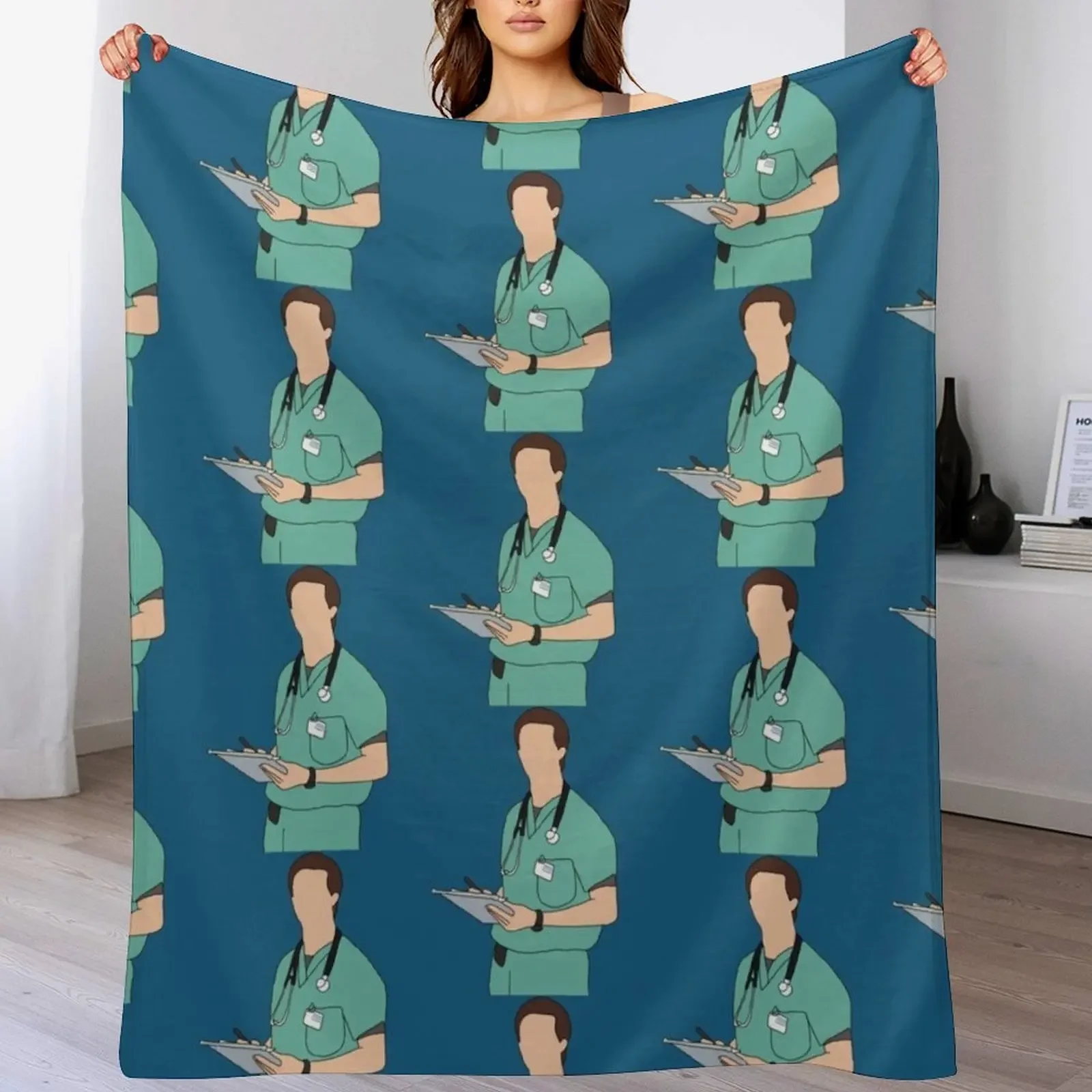 Dr. Carter ER Throw Blanket Warm Accent Blanket for Living Room Decoration
Dr. Carter ER Throw Blanket Warm Accent Blanket for Living Room Decoration