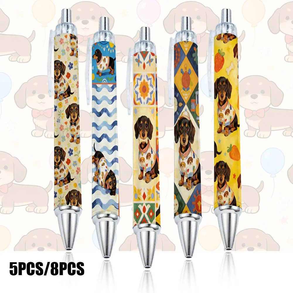 5 шт./8 шт. шариковые ручки с колбасой и собакой в стиле ретро, офисные портативные ручки для письма, студенческие канцелярские принадлежности, шариковая ручка в рулоне бумаги
5 шт./8 шт. шариковые ручки с колбасой и собакой в стиле ретро, офисные портативные ручки для письма, студенческие канцелярские принадлежности, шариковая ручка в рулоне бумаги
