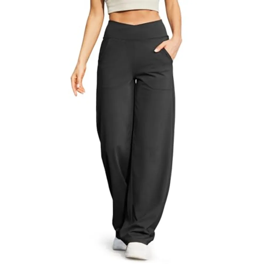 G4Free Wide Leg Pants for Women Loose Yoga Pants with Pockets Petite/Regular/Tall Stretch Casual Lounge Pants
G4Free Wide Leg Pants for Women Loose Yoga Pants with Pockets Petite/Regular/Tall Stretch Casual Lounge Pants