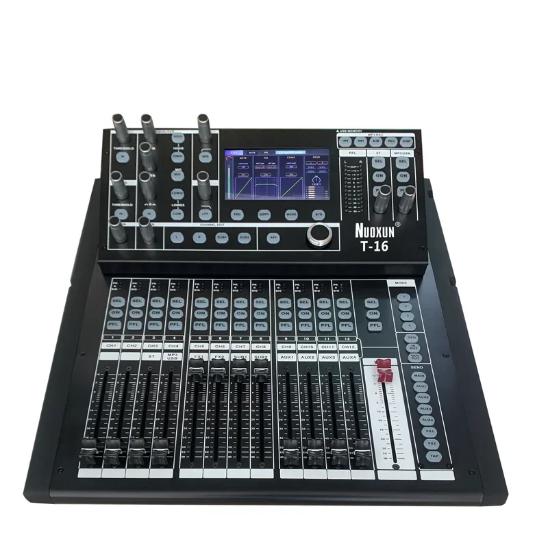 Mixer Digital De Audio Professional 16 Channel Console Mixing Consoles With Output
Mixer Digital De Audio Professional 16 Channel Console Mixing Consoles With Output