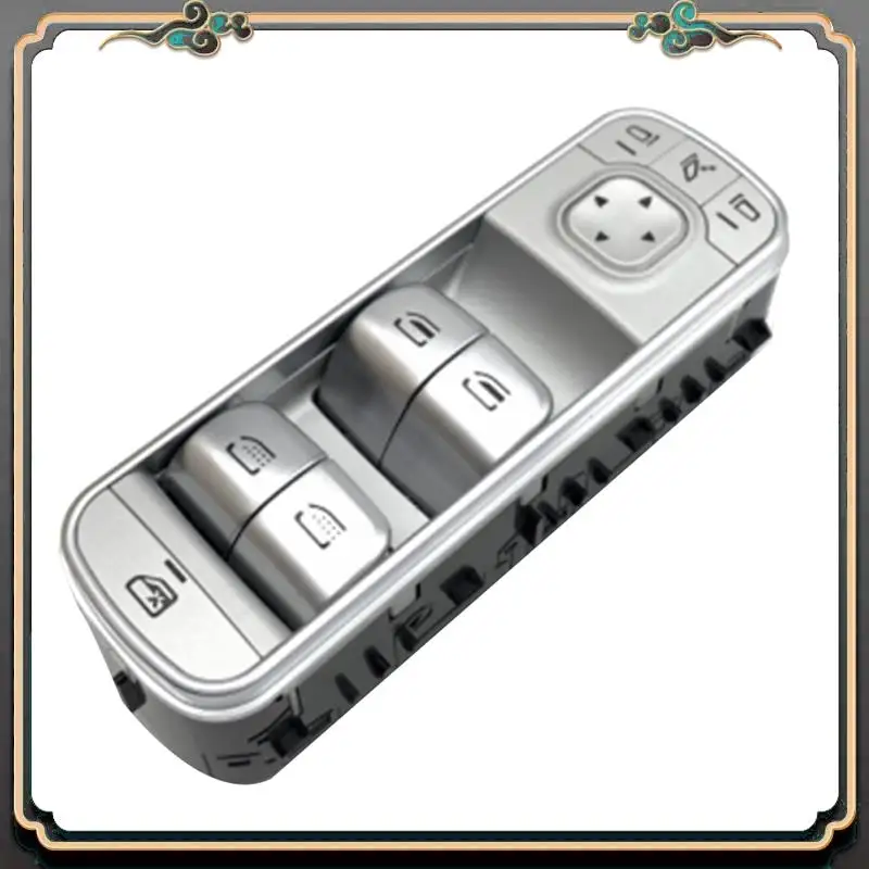 M45K-1679054501 Car Power Lift Window Switch 1679050104 With Sunshade Switch Silver For Mercedes Benz GLE W167 2020-2024 Maybach
M45K-1679054501 Car Power Lift Window Switch 1679050104 With Sunshade Switch Silver For Mercedes Benz GLE W167 2020-2024 Maybach