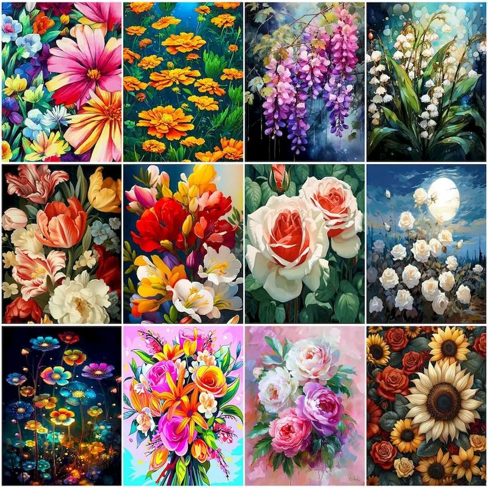 RUOPOTY Canvas Painting By Numbers Flowers Watercolor Picture Paint Canvas Art Painting Canvases For Paint Artwork Diy Paint Kit
RUOPOTY Canvas Painting By Numbers Flowers Watercolor Picture Paint Canvas Art Painting Canvases For Paint Artwork Diy Paint Kit