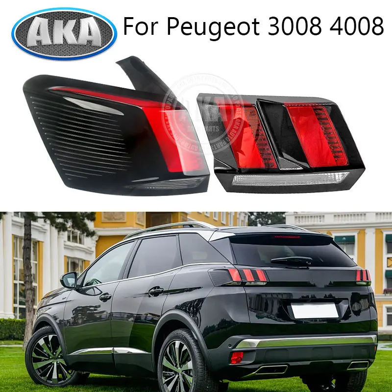 Rear Bumper Taillight For Peugeot 3008 4008 Car Rear Tail Light Brake Light Tail Lamp
Rear Bumper Taillight For Peugeot 3008 4008 Car Rear Tail Light Brake Light Tail Lamp