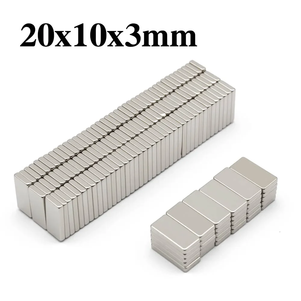 Супер мощный неодимовый магнит 20x10x3 мм
Супер мощный неодимовый магнит 20x10x3 мм