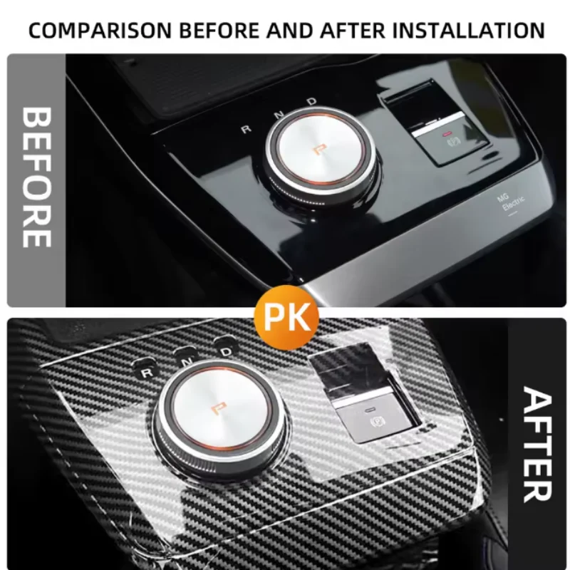 LHD RHD Carbon Sticker For MG 4 MG4 EV Mulan 2023 2024 Car Center Console Gear Panel Cover Trim Inner Modification
LHD RHD Carbon Sticker For MG 4 MG4 EV Mulan 2023 2024 Car Center Console Gear Panel Cover Trim Inner Modification