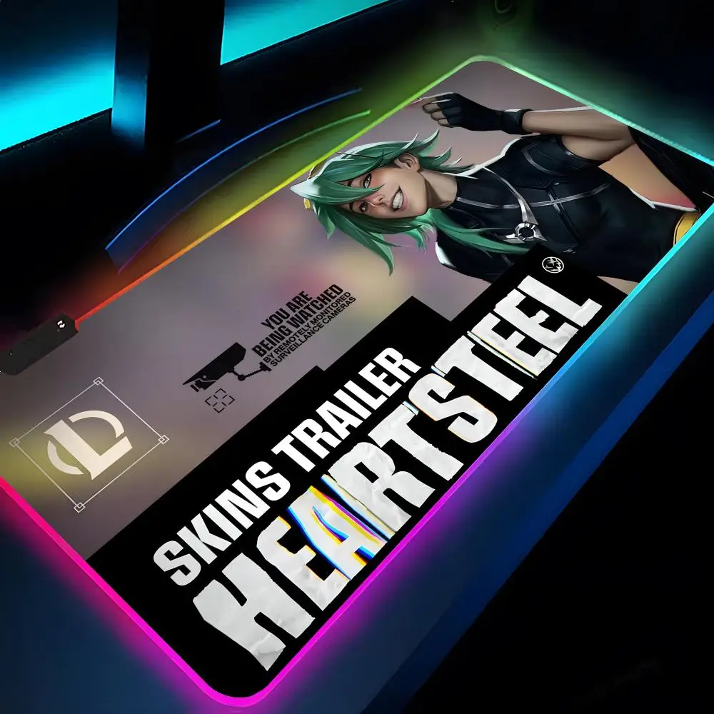 L-LOLs Heartsteel Mouse Pad Rgb Xxl Laptop Mat Gaming Mousepad Backlit Keyboard Gamer Girl Table Pads Desk
L-LOLs Heartsteel Mouse Pad Rgb Xxl Laptop Mat Gaming Mousepad Backlit Keyboard Gamer Girl Table Pads Desk