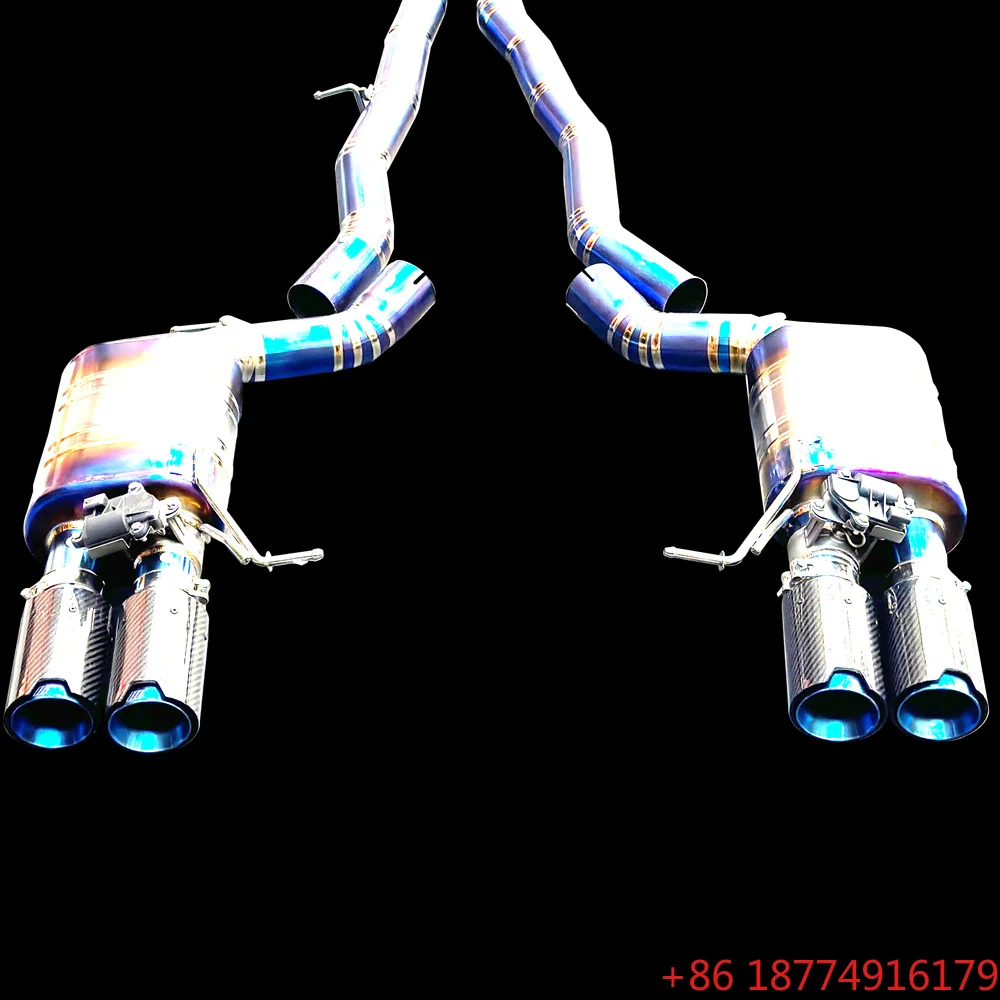 OEM Customized Factory Catback Titanium for 650/650i F06 F12 F13 Alpina B6 N63 4.0T 2011-- Exhaust Valvetronic Muffler
OEM Customized Factory Catback Titanium for 650/650i F06 F12 F13 Alpina B6 N63 4.0T 2011-- Exhaust Valvetronic Muffler