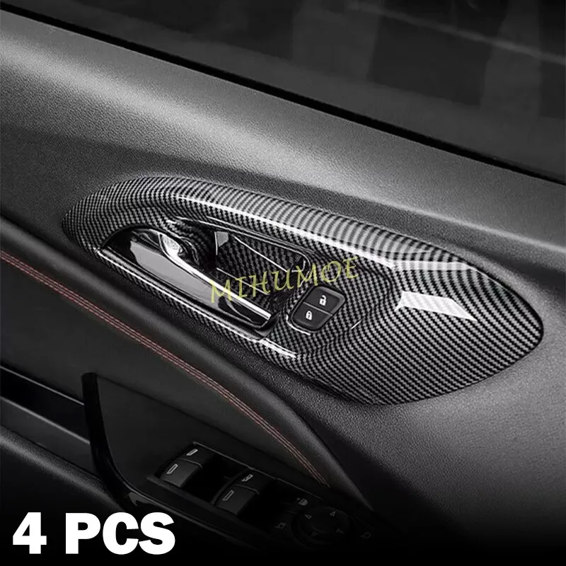 For 2024 2025 Chevrolet Chevy Trax Carbon Fiber Interior Door Handle Bowl Frame Surrounds Cover Trim Accessories
For 2024 2025 Chevrolet Chevy Trax Carbon Fiber Interior Door Handle Bowl Frame Surrounds Cover Trim Accessories