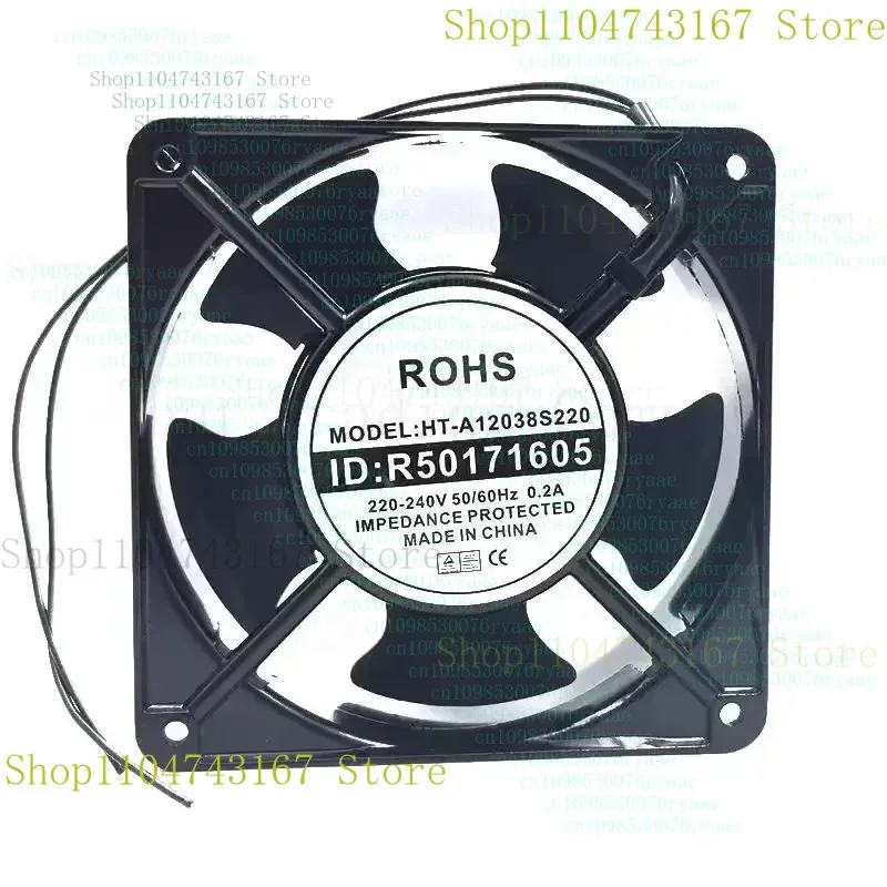 QIN НОВЫЙ ДЛЯ Hui Tong провод HT-A12038S220 AC 240 В 0,16 А 120x120x38 мм 2-проводной охлаждающий вентилятор для сервера
QIN НОВЫЙ ДЛЯ Hui Tong провод HT-A12038S220 AC 240 В 0,16 А 120x120x38 мм 2-проводной охлаждающий вентилятор для сервера