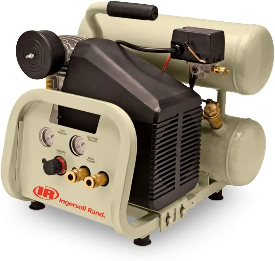 Twin-Stack P1IU-A9 2 HP 4 Gallon Portable Air Compressor 115 Volts Drilling Air Brushing Spraying Nailing
Twin-Stack P1IU-A9 2 HP 4 Gallon Portable Air Compressor 115 Volts Drilling Air Brushing Spraying Nailing