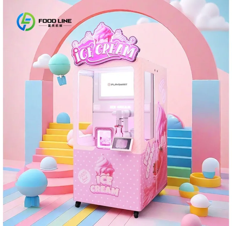 Customized Unmanned Ice Cream Vending Machine Smart Frozen Dessert
Customized Unmanned Ice Cream Vending Machine Smart Frozen Dessert