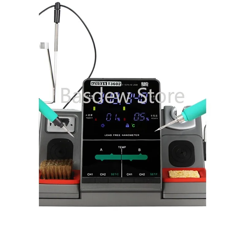 SUTON T3602 110V 220V welding station, electric soldering iron gun, automatic, brand new repair station
SUTON T3602 110V 220V welding station, electric soldering iron gun, automatic, brand new repair station