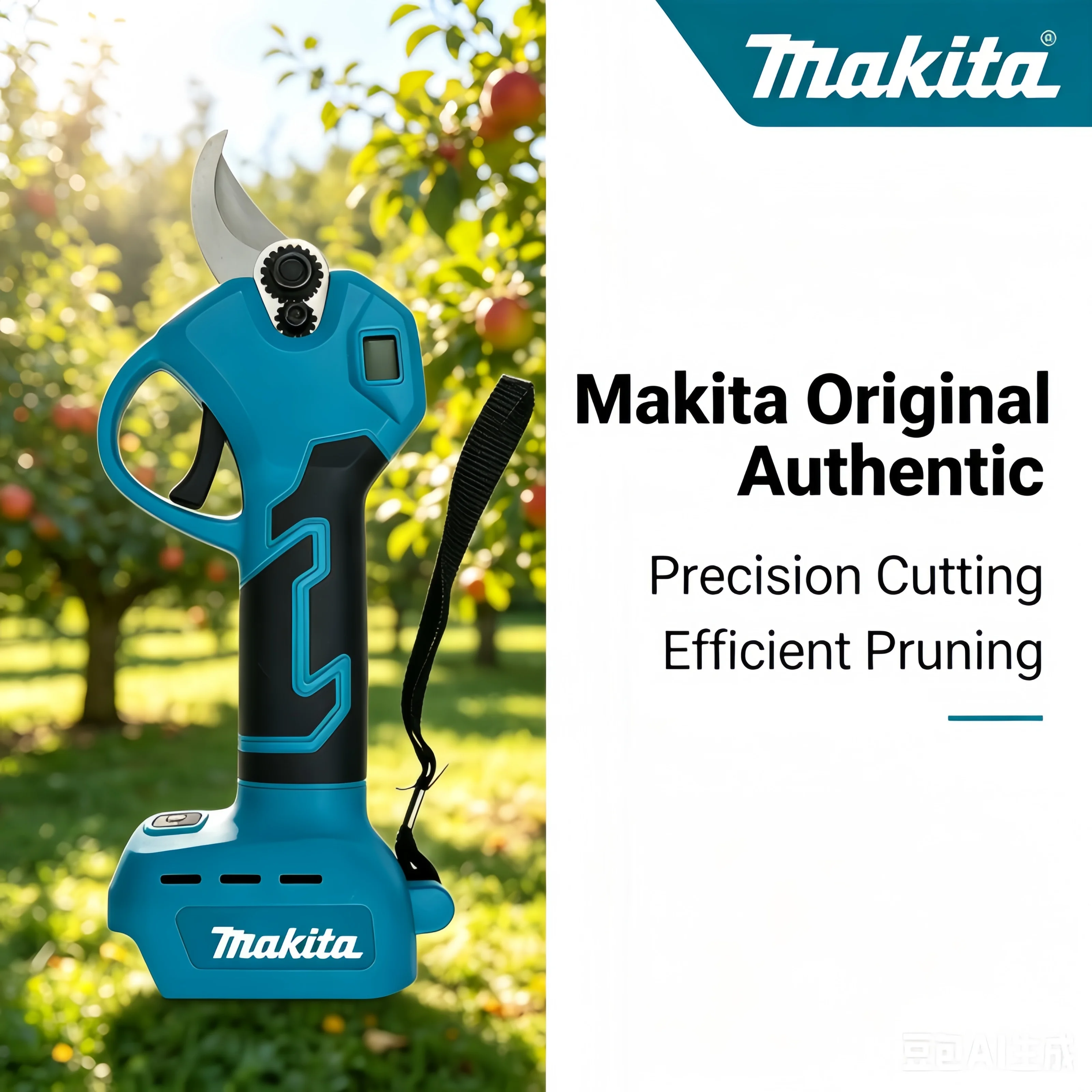 Makita Original Herramienta Podadora Profesional para Ramas de Árboles Frutales Fácil Usar Compatible Baterías Makita 18V
Makita Original Herramienta Podadora Profesional para Ramas de Árboles Frutales Fácil Usar Compatible Baterías Makita 18V