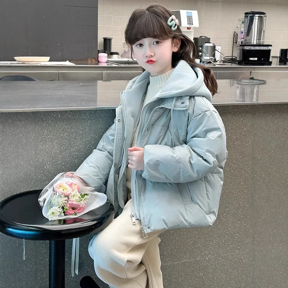2025 Winter Girls Casual Fake Two Piece Hooded Thick Warm Parkas Kids Children Coat Outerwear
2025 Winter Girls Casual Fake Two Piece Hooded Thick Warm Parkas Kids Children Coat Outerwear