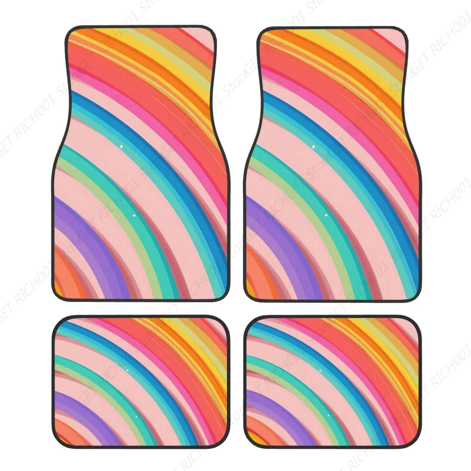 Alfombras Estilo Arcoíris Rosa, Alfombrillas Para Coches, Accesorios Para Automóviles, Alfombrillas Lanteras Y Trasaras Para El
Alfombras Estilo Arcoíris Rosa, Alfombrillas Para Coches, Accesorios Para Automóviles, Alfombrillas Lanteras Y Trasaras Para El