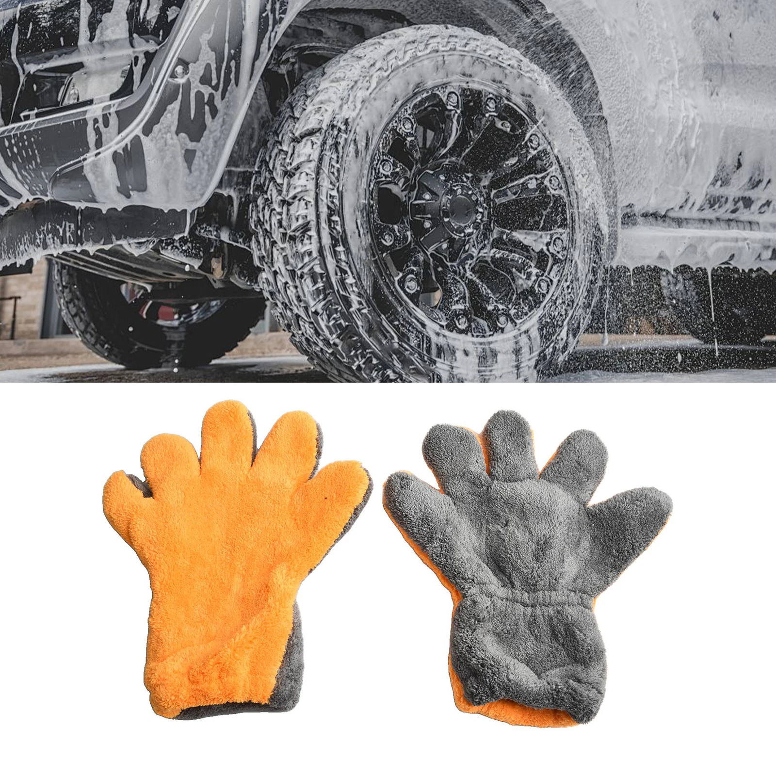 1 пара автомобильных перчаток из сверхтонкого волокна для мытья автомобиля, оборудование для чистки, перчатки для ухода за деталями, автомойка и обслуживание
1 пара автомобильных перчаток из сверхтонкого волокна для мытья автомобиля, оборудование для чистки, перчатки для ухода за деталями, автомойка и обслуживание