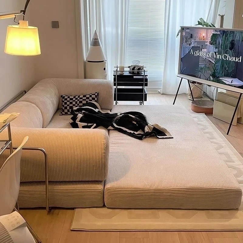 Internet celebrity sofa bed folding sitting and lying dual-purpose fabric living room small apartment medieval retro style
Internet celebrity sofa bed folding sitting and lying dual-purpose fabric living room small apartment medieval retro style