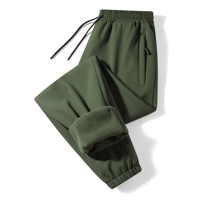 New Plush Men's Sports Pants Straight Tube Loose Fitting Pants Solid Color Casual Wear Pants Jogging Pants Fashionable Large
New Plush Men's Sports Pants Straight Tube Loose Fitting Pants Solid Color Casual Wear Pants Jogging Pants Fashionable Large