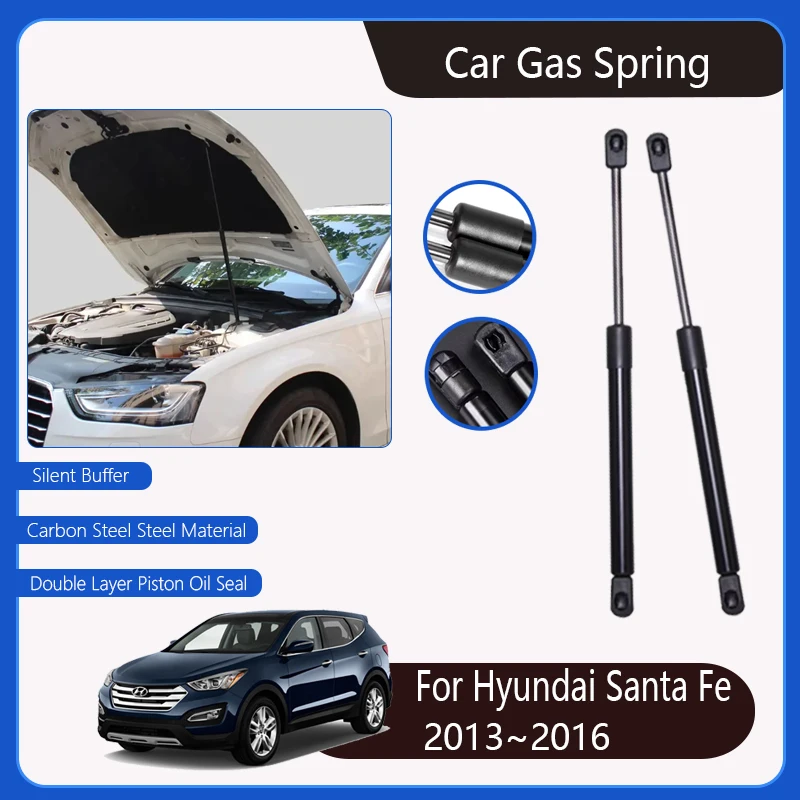 Car Front Gas Hydraulic Rod For Hyundai Santa Fe 2013~2016 Retractable Damper Prop Rod Strut Lift Support Shock Auto Accessories
Car Front Gas Hydraulic Rod For Hyundai Santa Fe 2013~2016 Retractable Damper Prop Rod Strut Lift Support Shock Auto Accessories