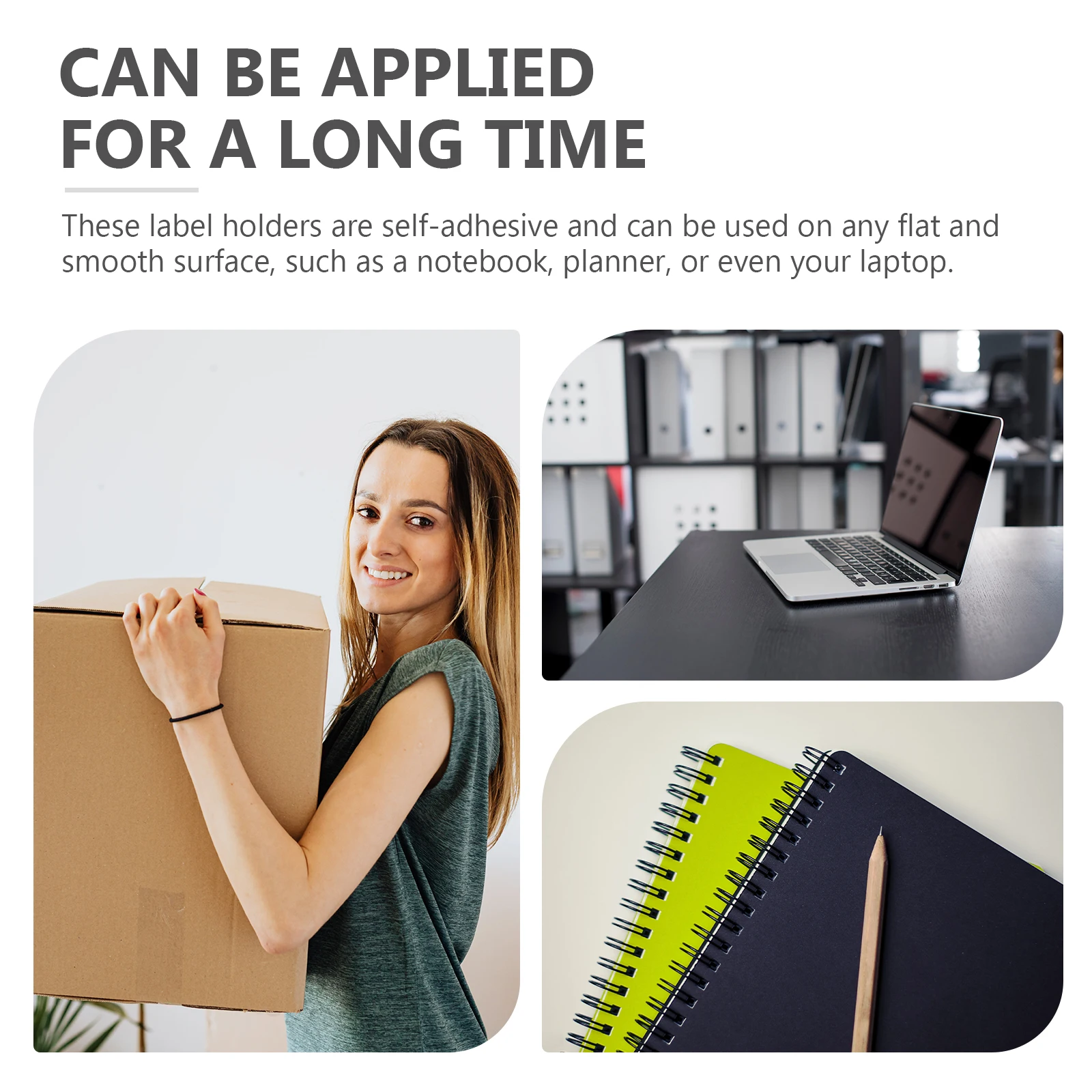 1Set Transparent Adhesive Pockets Label Holders Anti-Tear Card Protectors for Notebooks Planners Laptops Easy Classification
1Set Transparent Adhesive Pockets Label Holders Anti-Tear Card Protectors for Notebooks Planners Laptops Easy Classification