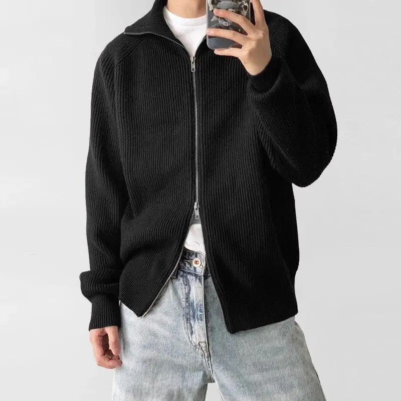 Коврик Cleanfit, универсальный кардиган с двойной молнией и высоким воротником, открытый кардиган, вязаный свитер для мужчин, повседневный мех кролика
Коврик Cleanfit, универсальный кардиган с двойной молнией и высоким воротником, открытый кардиган, вязаный свитер для мужчин, повседневный мех кролика