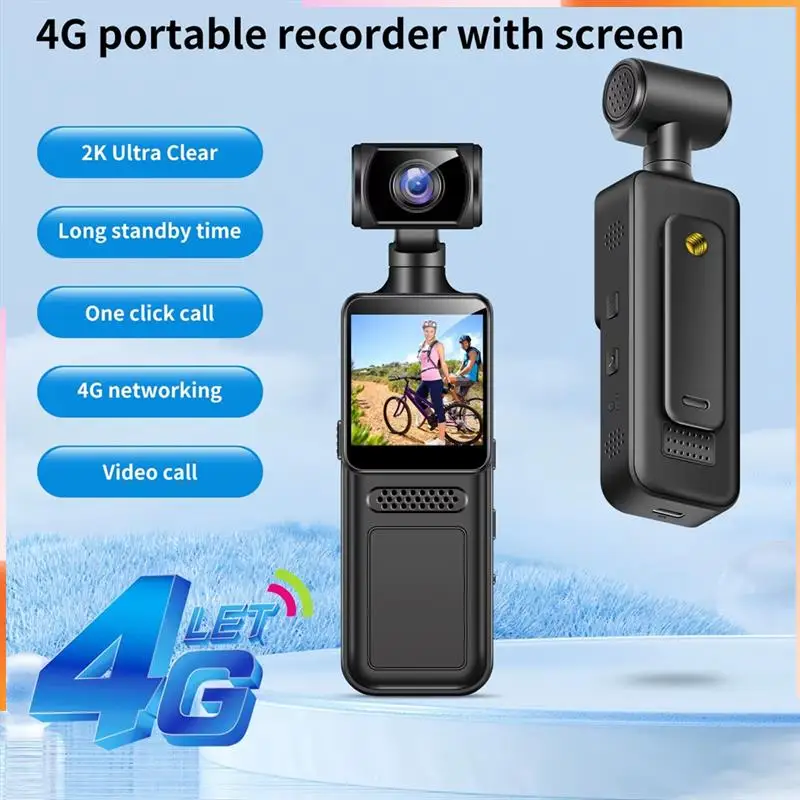 A92Z 4G Protable Digital Camera 2K Pocket Motion Camera 180 Degrees Rotate Bike Driver Recorder Body Worn Camera
A92Z 4G Protable Digital Camera 2K Pocket Motion Camera 180 Degrees Rotate Bike Driver Recorder Body Worn Camera