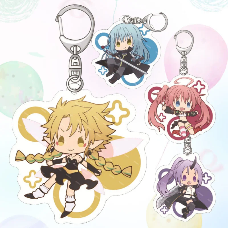 Anime Acrylic Keychain Bag Pendant for That Time I Got Reincarnated as a Slime RimuruTempest Exquisite Keychain Accessories Gife
Anime Acrylic Keychain Bag Pendant for That Time I Got Reincarnated as a Slime RimuruTempest Exquisite Keychain Accessories Gife