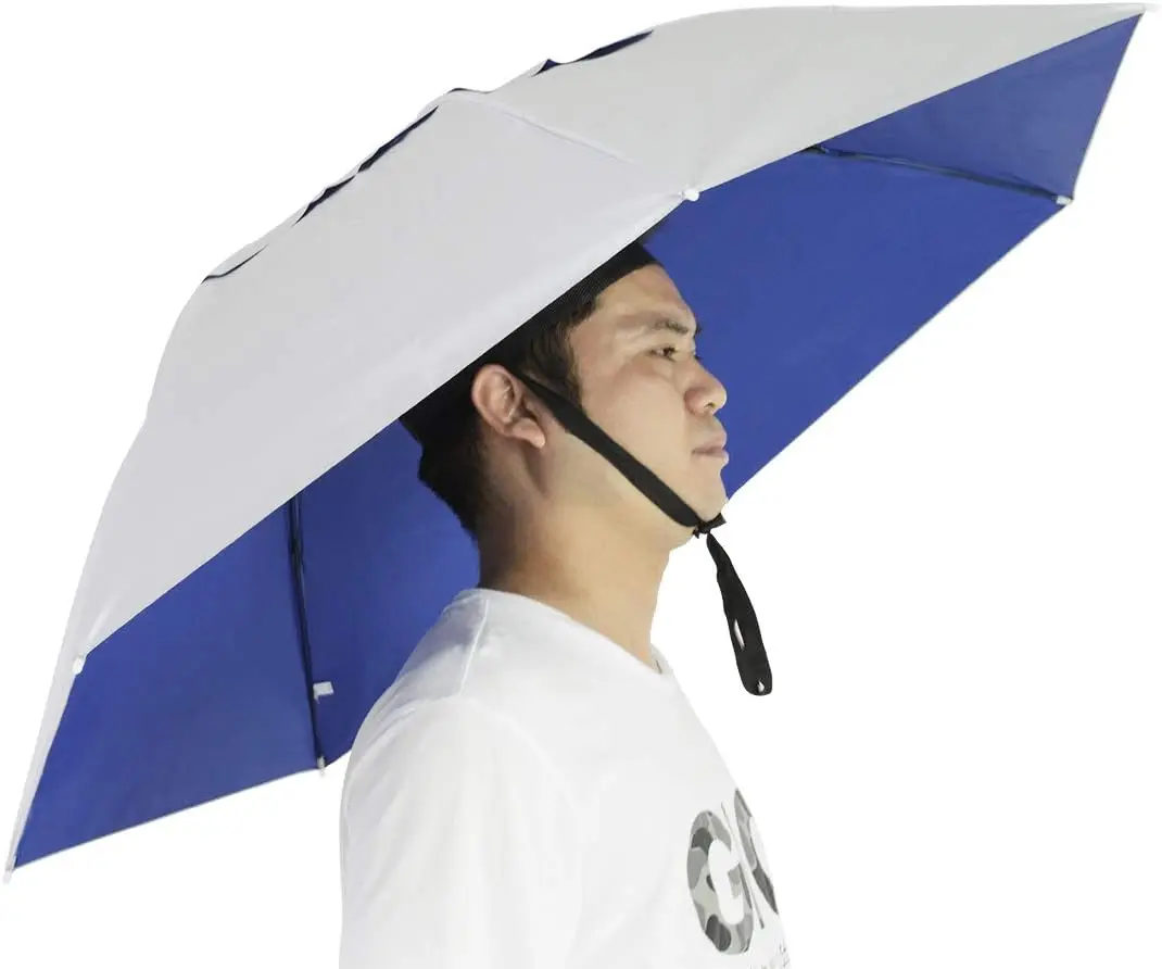 Hands Free Umbrella Hat, 37.4" Oversize, Adjustable Chin Strap, UV Protection, Waterproof, for Outdoor Activities
Hands Free Umbrella Hat, 37.4" Oversize, Adjustable Chin Strap, UV Protection, Waterproof, for Outdoor Activities