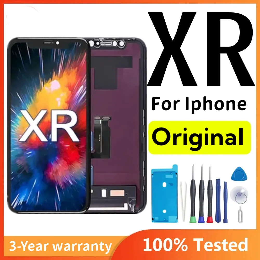 Дигитайзер с сенсорным экраном для iPhone XR, Oled, высокое качество, дисплей AAA для iPhone XR, 3D, запасные части с инструментами
Дигитайзер с сенсорным экраном для iPhone XR, Oled, высокое качество, дисплей AAA для iPhone XR, 3D, запасные части с инструментами