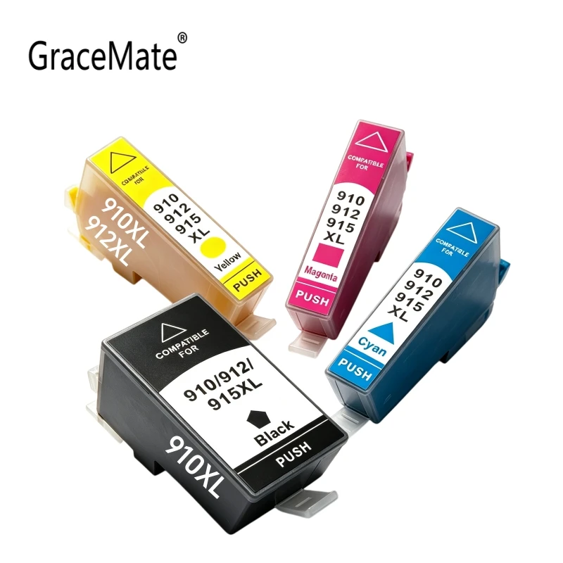 910XL 912XL 915XL Compatible Ink Cartridge For HP Officejet 8010 8020 8025 8028 8022 8026 8012 8023 8031 8034 Printers
910XL 912XL 915XL Compatible Ink Cartridge For HP Officejet 8010 8020 8025 8028 8022 8026 8012 8023 8031 8034 Printers