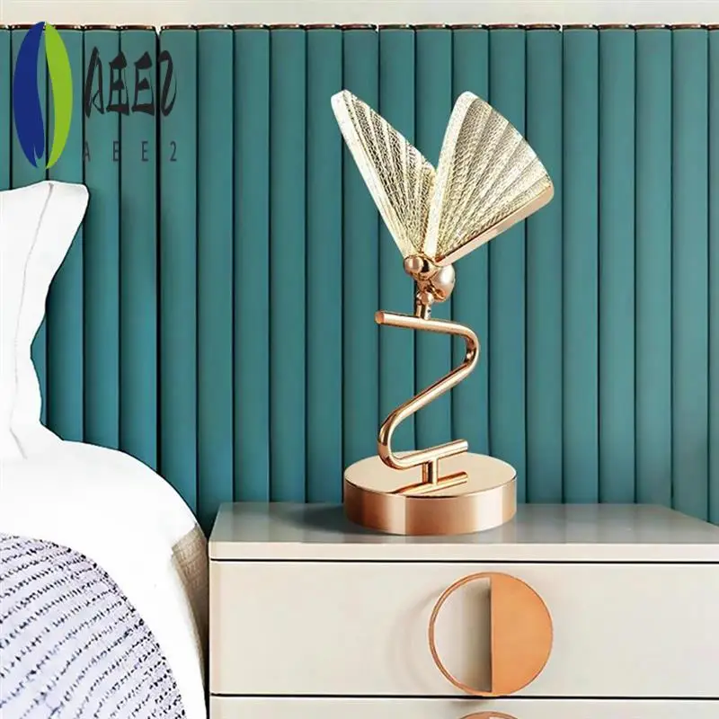 AEE2-Butterfly Decorative Lamp 6W LED Desk Lamp For Living Room Modern Floor Lamp For Bedroom Office EU Plug
AEE2-Butterfly Decorative Lamp 6W LED Desk Lamp For Living Room Modern Floor Lamp For Bedroom Office EU Plug